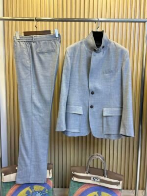 Imported wool and weather resistant fabric for suit set