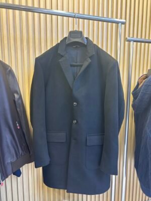 Cashmere coat in black, blue, apricot, coffee, gray 48-64